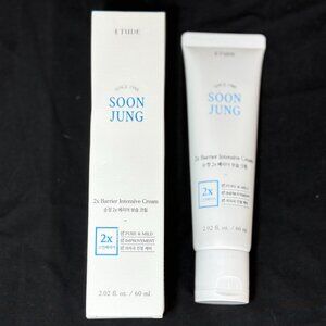 ETUDE Soonjung 2x Barrier Intensive Cream - 2.02 fl oz/60 mL - Exp 10/2025